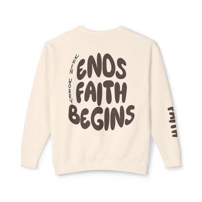 When Worry Ends Faith Begins