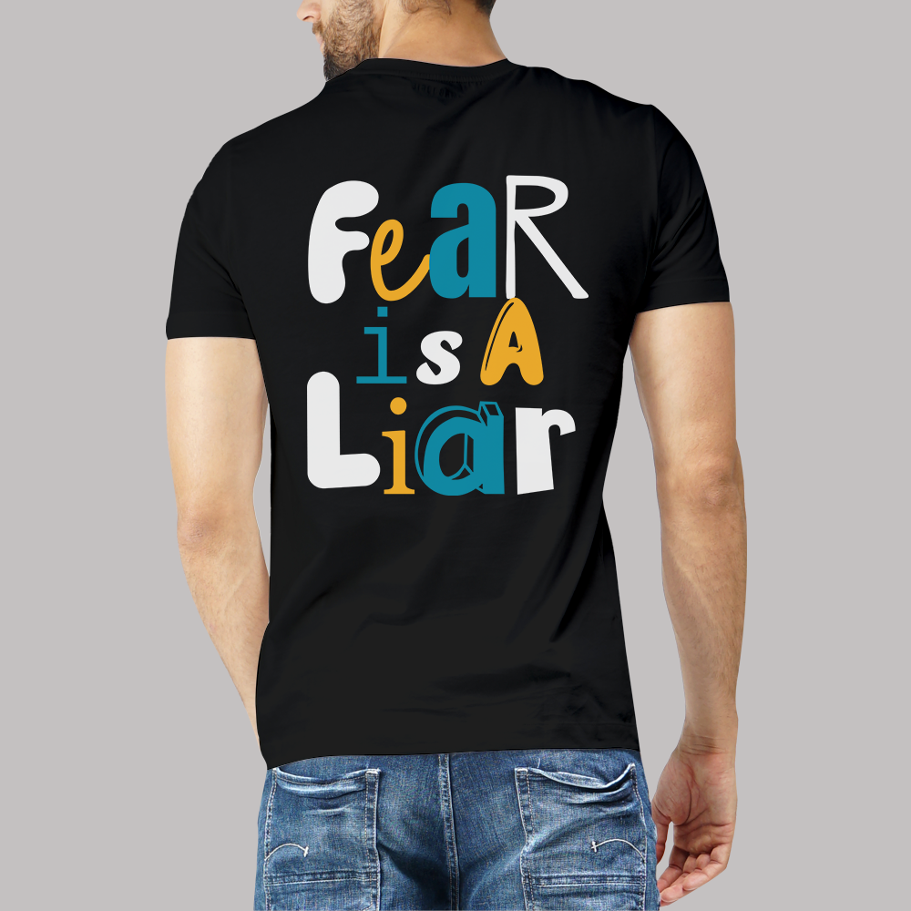 FEAR IS A LIAR - T-SHIRT OVERSIZED