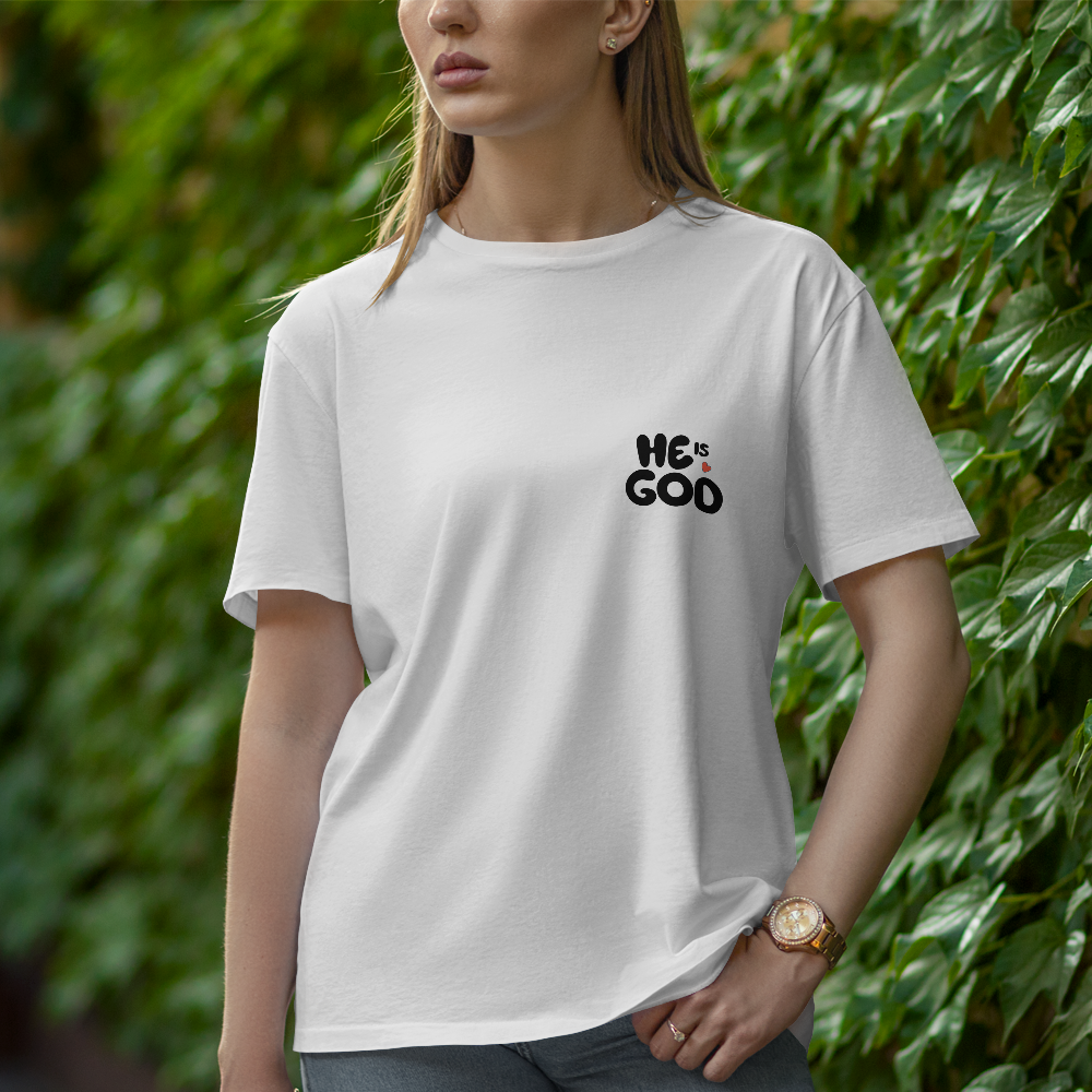 HE IS GOD - T-SHIRT OVERSIZED