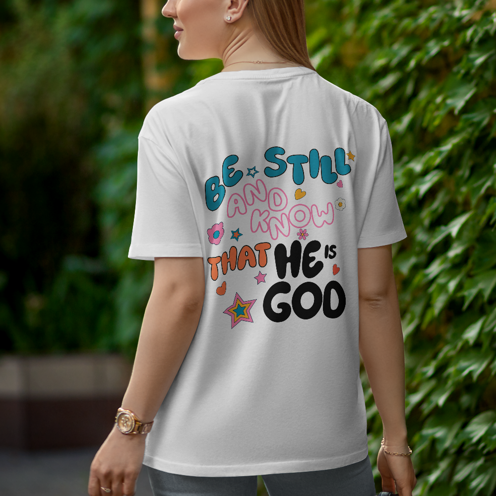 HE IS GOD - T-SHIRT OVERSIZED